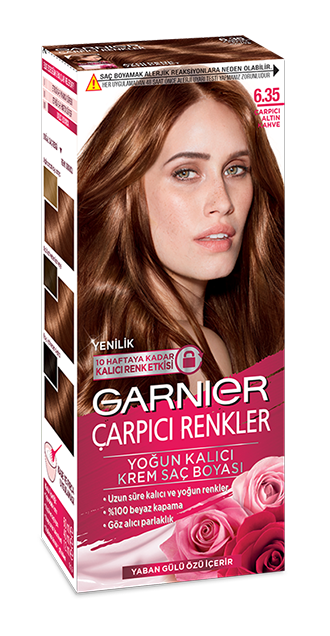 Garnier çarpıcı renkler çarpıcı altın kahve saç boyası