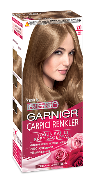 Garnier çarpıcı renkler bal kumral saç boyası