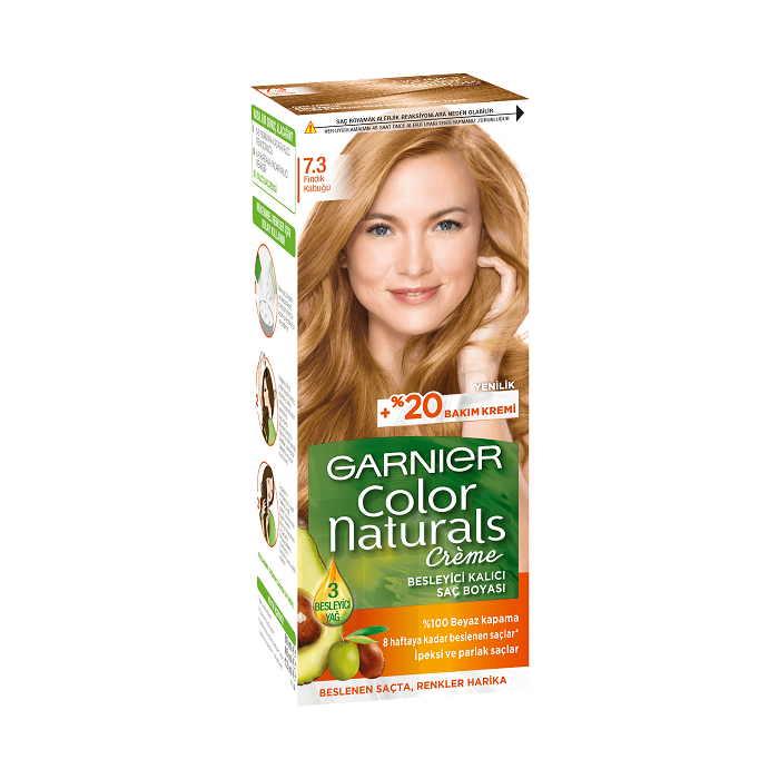 Garnier color naturals fındık kabuğu saç boyası