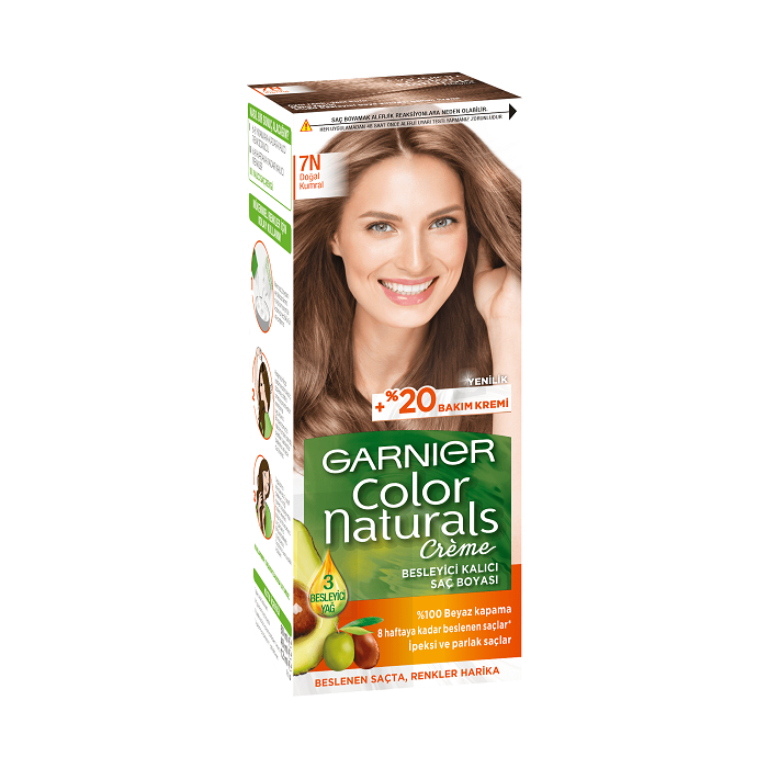 Garnier color naturals doğal kumral saç boyası