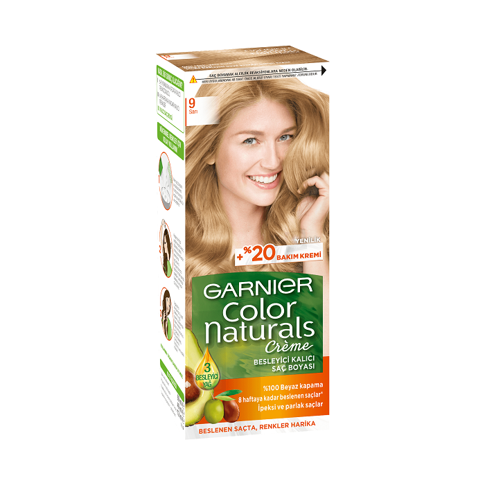 Garnier color naturals sarı saç boyası