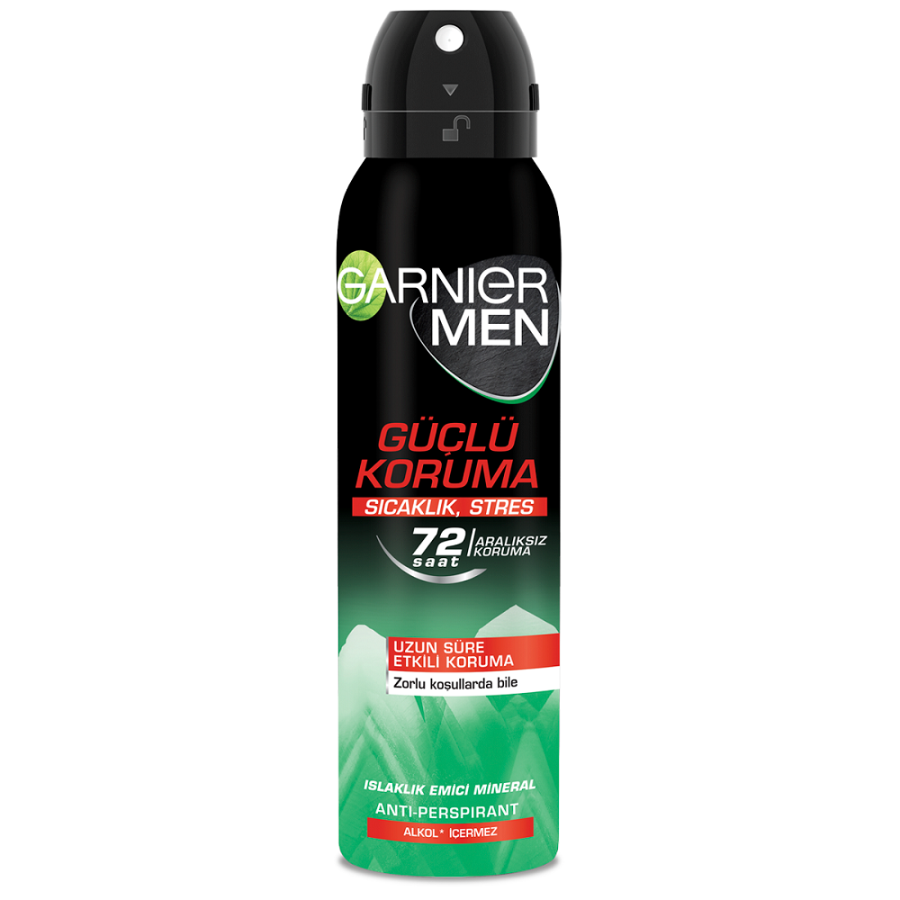 Garnier men güçlü koruma sprey deodorant