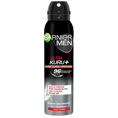 Garnier men ultra kuru sprey deodorant