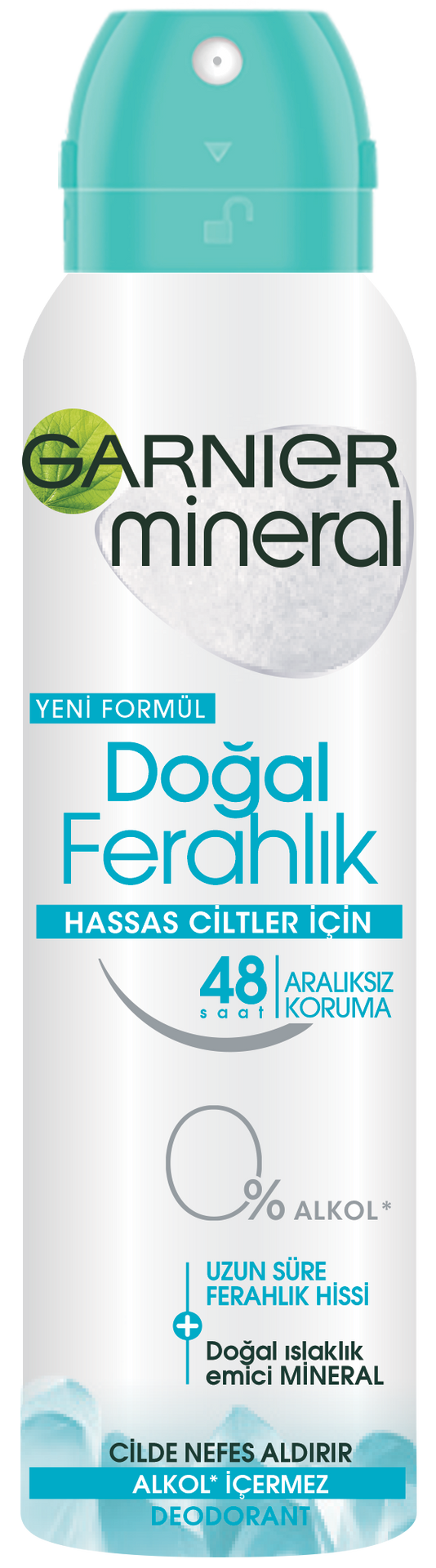 Garnier mineral doğal ferahlık sprey deodorant