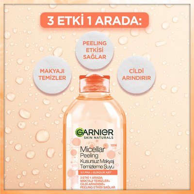 Garnier Micellar 3 Etki Bir Arada Makyaj Temizleme Suyu