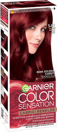 Garnier Color Sensation 5.62 Parlak Lal Kızılı Saç Boyası