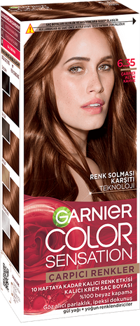 Garnier Color Sensation 6.35 Çarpıcı Altın Kahve Saç Boyası