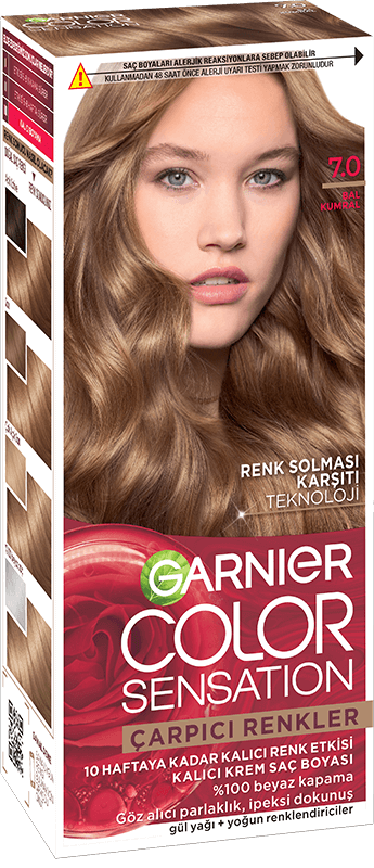 Garnier Color Sensation 7.0 Bal Kumral Saç Boyası