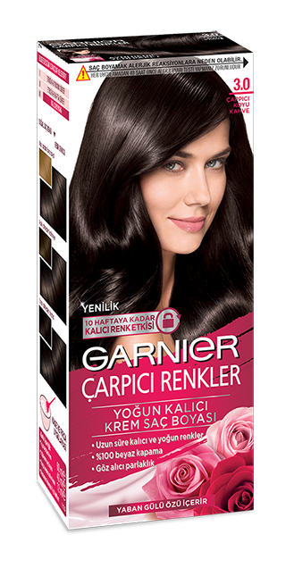 Garnier çarpıcı renkler çarpıcı koyu kahve saç boyası