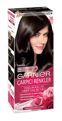 Garnier çarpıcı renkler çarpıcı koyu kahve saç boyası