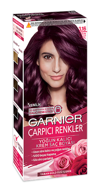 Garnier Color Sensation 3.16 Yoğun Küllü Kızıl Saç Boyası