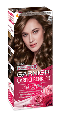 Garnier çarpıcı renkler parlak açık kahve saç boyası
