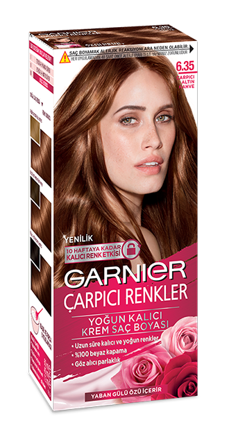 Garnier çarpıcı renkler çarpıcı altın kahve saç boyası