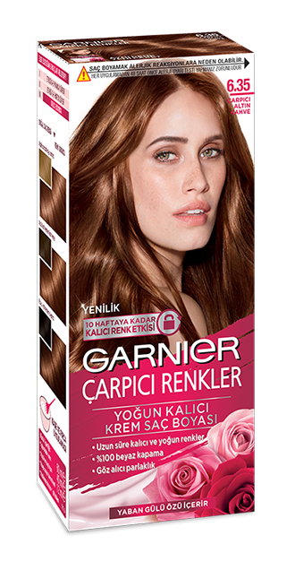 Garnier çarpıcı renkler çarpıcı altın kahve saç boyası
