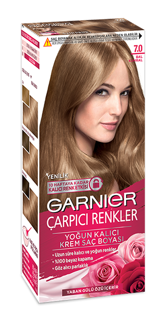 Garnier çarpıcı renkler bal kumral saç boyası