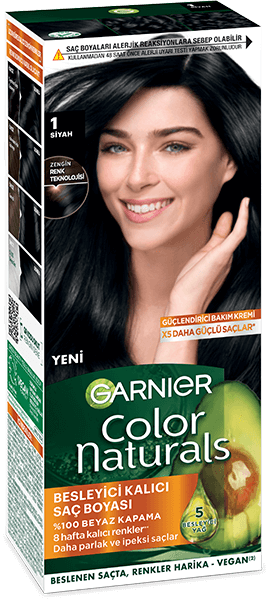 Garnier Color Naturals 1 Siyah Saç Boyası