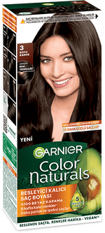 Garnier Color Naturals 3 Koyu Kahve Saç Boyası
