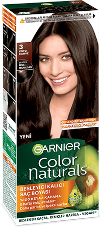Garnier Color Naturals 3 Koyu Kahve Saç Boyası