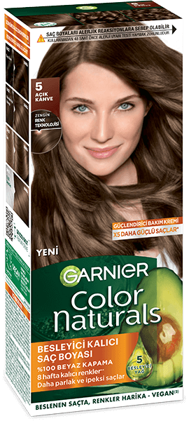 Garnier Color Naturals 5 Açık Kahve Saç Boyası