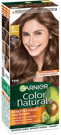 Garnier Color Naturals 6 Koyu Kumral Saç Boyası