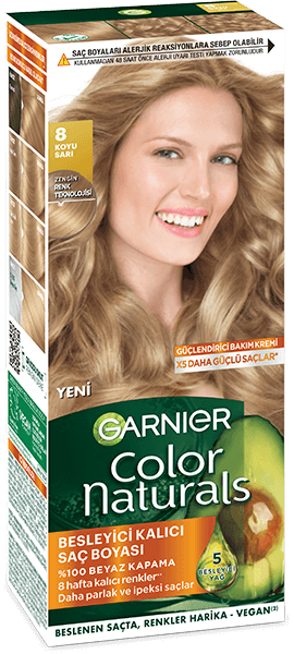 Garnier Color Naturals 8 Koyu Sarı Saç Boyası