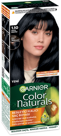 Garnier Color Naturals 1.10 Gece Mavisi Saç Boyası