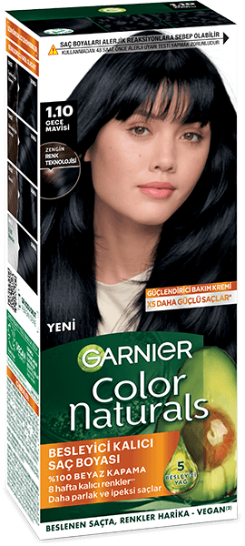 Garnier Color Naturals 1.10 Gece Mavisi Saç Boyası