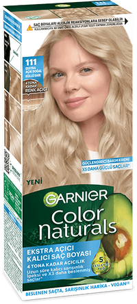 Garnier Color Naturals 111 Ekstra Açık Doğal Küllü Sarı Saç Boyası